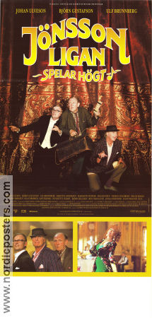 Jönssonligan spelar högt 2000 movie poster Johan Ulveson Björn Gustafson Ulf Brunnberg Tomas Ryberger Find more: Jönssonligan