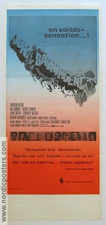 Earthquake 1974 movie poster Charlton Heston Ava Gardner George Kennedy Lorne Greene Victoria Principal Mark Robson