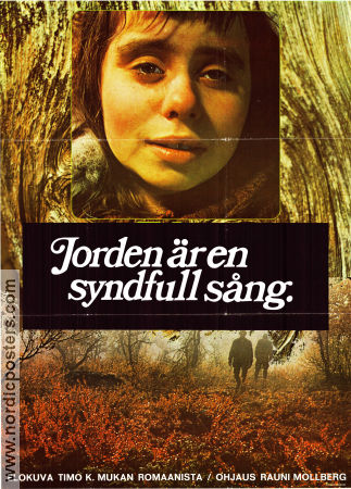 Maa on syntinen laulu 1973 movie poster Maritta Viitamäki Pauli Jauhojärvi Rauni Mollberg Finland