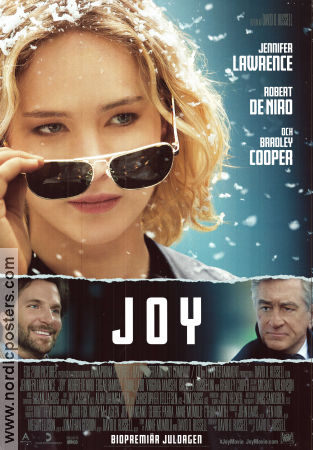 Joy 2015 movie poster Jennifer Lawrence Robert De Niro Bradley Cooper David O Russell