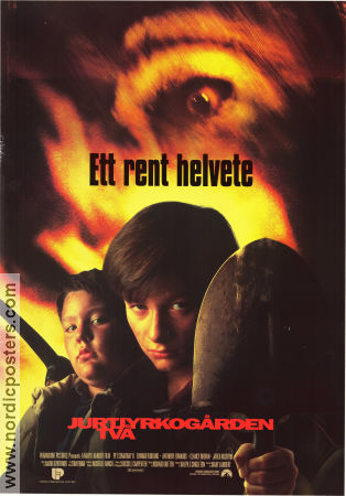 Jurtjyrkogården 2 1992 poster Edward Furlong Anthony Edwards Clancy Brown Mary Lambert