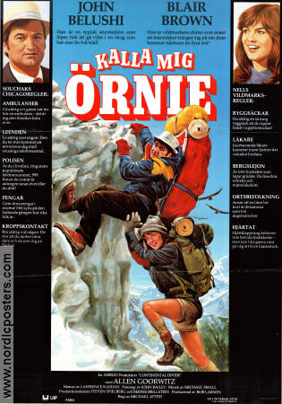 Kalla mig Örnie 1981 poster John Belushi Blair Browne Michael Apted Berg