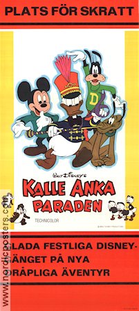 Kalle Anka paraden 1970 movie poster Kalle Anka Poster artwork: Einar Lagerwall