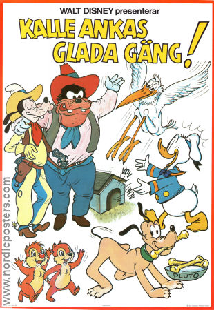Donald Duck´s Cartoon Jamboree 1980 poster Kalle Anka