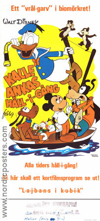 Kalle Ankas håll-i-gång 1975 poster Kalle Anka Skepp och båtar