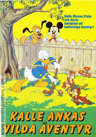 Donald Duck´s Fun Festival 1984 movie poster Kalle Anka