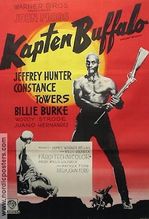 Sergeant Rutledge 1960 movie poster Jeffrey Hunter John Ford