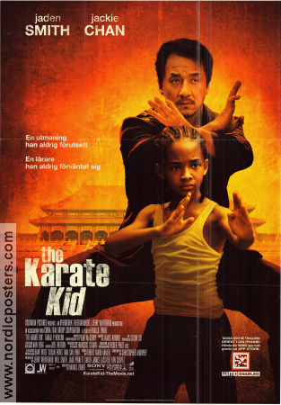 The Karate kid 2010 movie poster Jackie Chan Jaden Smith Taraji P Henson Martial arts