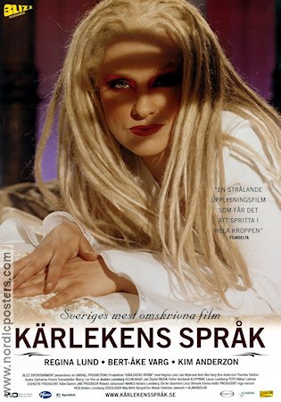 Kärlekens språk 2004 movie poster Regina Lund