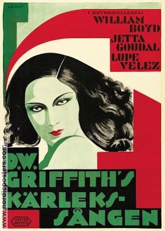 Lady of the Pavements 1929 movie poster Lupe Velez William Boyd Jetta Goudal DW Griffith