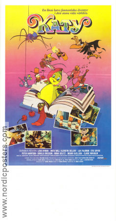 Katy Kiki y Koko 1988 movie poster Rocio Garcel José Luis Moro Animation Spain