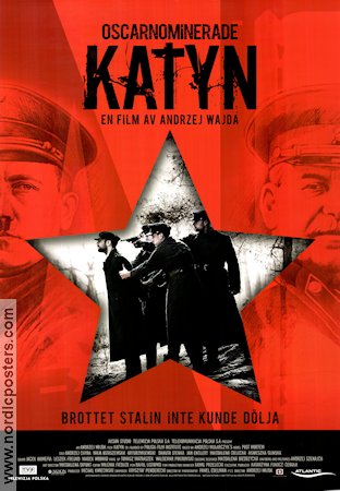 Katyn 2007 movie poster Andrzej Chyra Maja Ostaszewska Artur Zmijewski Andrzej Wajda Find more: Josef Stalin Find more: Adolf Hitler Country: Poland Find more: Nazi War Politics