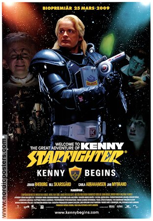 Kenny Begins 2009 movie poster Johan Rheborg Bill Skarsgård Mats Lindberg Find more: Kenny Starfighter