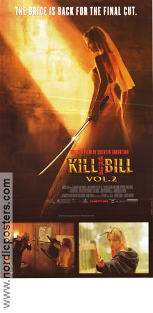 Kill Bill: Vol. 2 2004 poster Uma Thurman David Carradine Michael Madsen Quentin Tarantino Kampsport