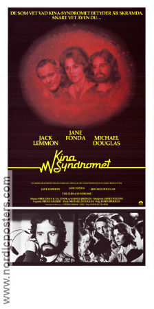 The China Syndrome 1979 movie poster Jane Fonda Jack Lemmon Michael Douglas James Bridges