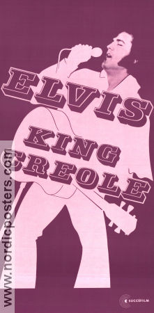 King Creole 1958 movie poster Elvis Presley Carolyn Jones Walter Matthau Michael Curtiz Rock and pop Musicals