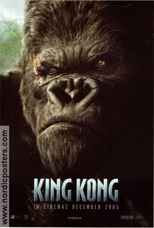 King Kong 2005 poster Naomi Watts Jack Black Adrien Brody Peter Jackson