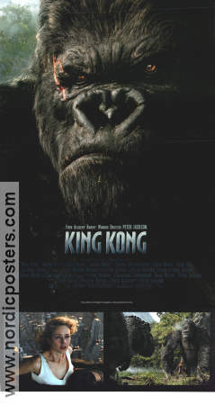 King Kong 2005 poster Naomi Watts Jack Black Adrien Brody Peter Jackson