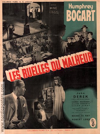 Knock on Any Door 1949 movie poster Humphrey Bogart John Derek