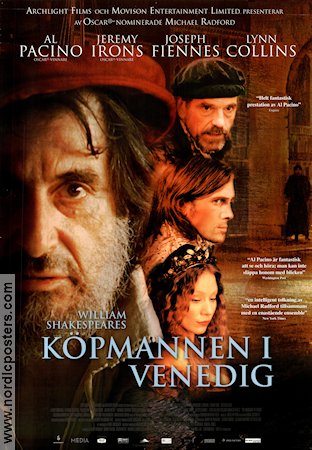 The Merchant of Venice 2004 poster Al Pacino Michael Radford