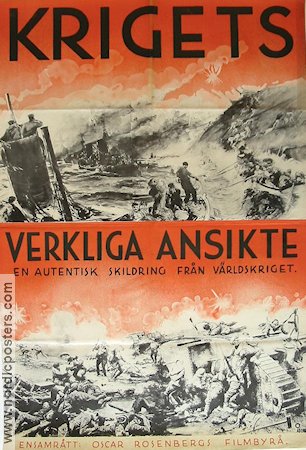 Krigets verkliga ansikte 1929 movie poster War Documentaries Find more: Silent movie