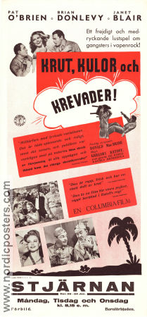 Two Yanks in Trinidad 1942 movie poster Pat O´Brien Brian Donlevy Janet Blair Gregory Ratoff