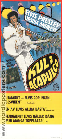 Fun in Acapulco 1963 movie poster Elvis Presley Ursula Andress Elsa Cardenas Richard Thorpe Musicals