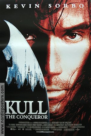 Kull the Conqueror 1997 poster Kevin Sorbo Tia Carrere Thomas Ian Griffith John Nicolella