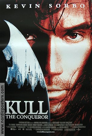 Kull the Conqueror 1997 movie poster Kevin Sorbo Tia Carrere Thomas Ian Griffith John Nicolella