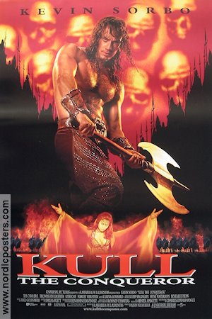 Kull the Conqueror 1997 movie poster Kevin Sorbo Tia Carrere Thomas Ian Griffith John Nicolella