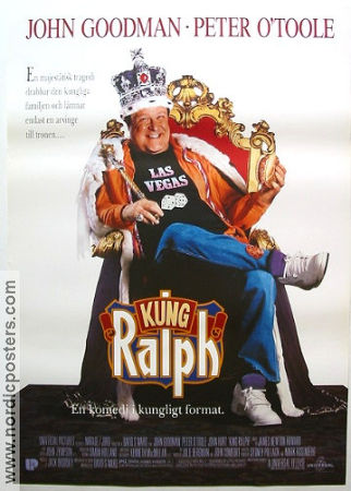 King Ralph 1991 movie poster John Goodman Peter O´Toole John Hurt David S Ward