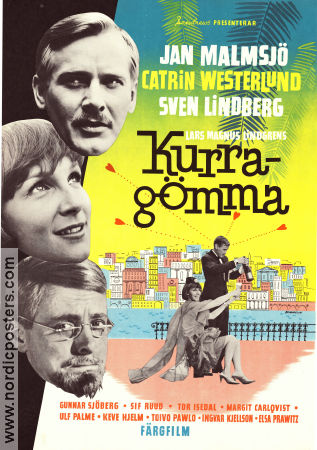 Kurragömma 1963 movie poster Jan Malmsjö Catrin Westerlund Sven Lindberg Sif Ruud Tor Isedal Ulf Palme Keve Hjelm Toivo Pawlo Lars-Magnus Lindgren