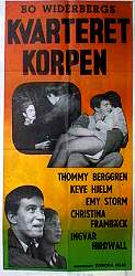 Kvarteret Korpen 1963 movie poster Thommy Berggren Keve Hjelm Bo Widerberg