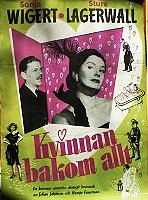 Kvinnan bakom allt 1955 movie poster Sonja Wigert Sture Lagerwall