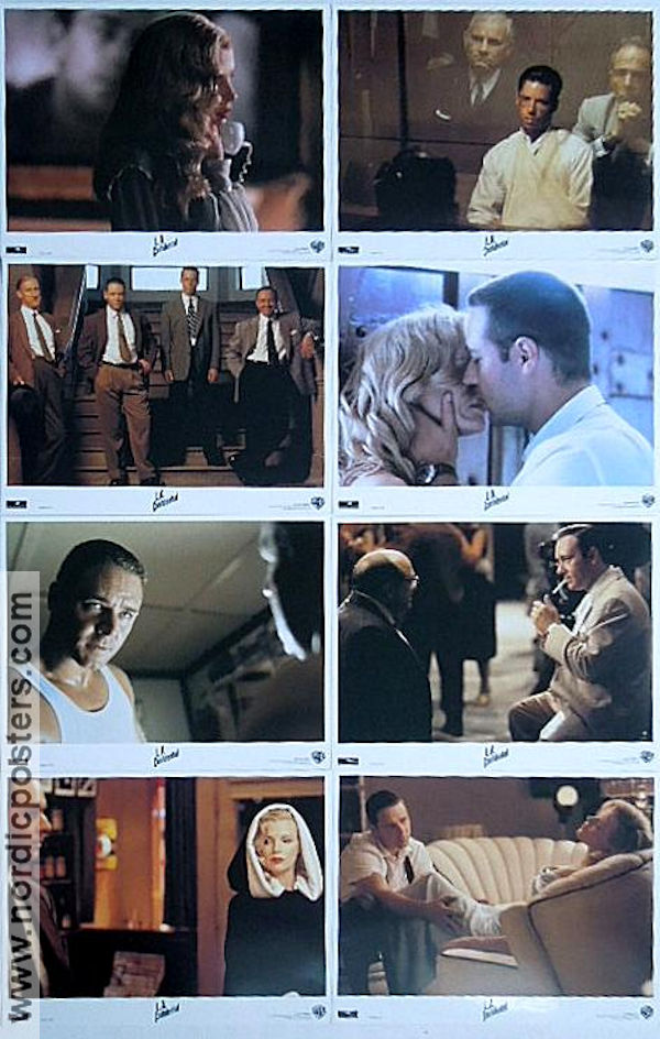 L A Confidential 1997 lobby card set Kevin Spacey Russell Crowe Kim Basinger Curtis Hanson