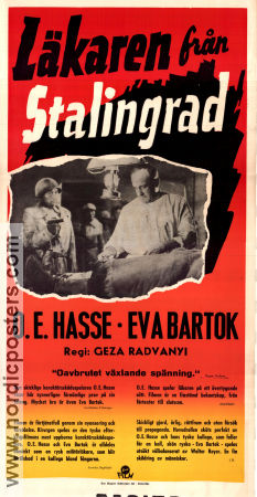 Der Arzt von Stalingrad 1958 movie poster OE Hasse Eva Bartok Geza Radvanyi