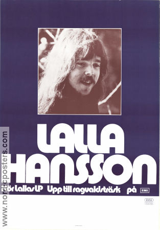 Lalla Hansson 1971 poster Lalla Hansson Find more: EMA Telstar Find more: Concert Poster