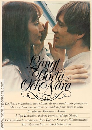 Långt borta och nära 1976 movie poster Marianne Ahrne