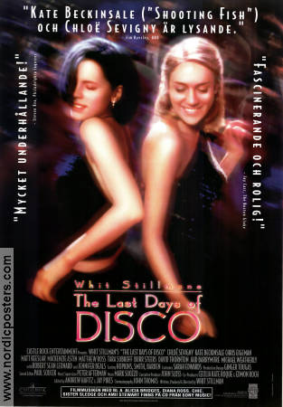 The Last Days of Disco 1998 movie poster Chloe Sevigny Kate Beckinsale Whit Stillman Dance Disco