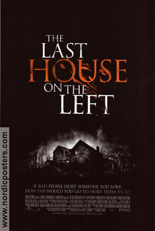 The Last House on the Left 2009 movie poster Garret Dillahunt Monica Potter Dennis Iliadis