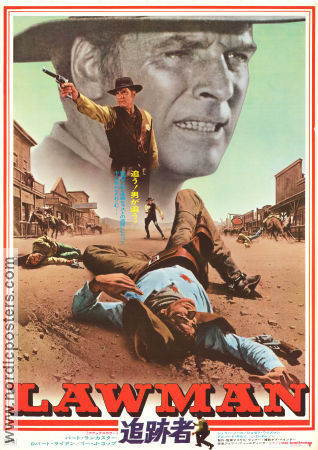 Lawman 1971 movie poster Burt Lancaster Robert Ryan Lee J Cobb Michael Winner