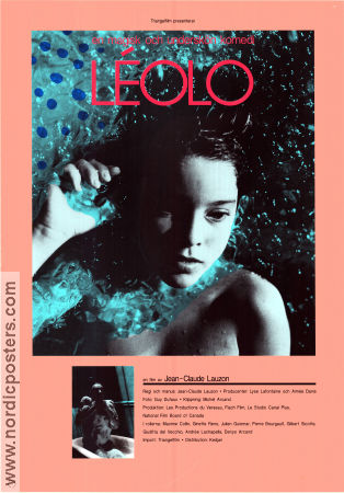 Léolo 1992 movie poster Maxime Collin Ginette Reno Gilbert Sicotte Jean-Claude Lauzon