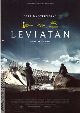 Leviathan 2014 movie poster Aleksey Serebryakov Elena Lyadova Roman Madyanov Andrey Zvyagintsev Russia