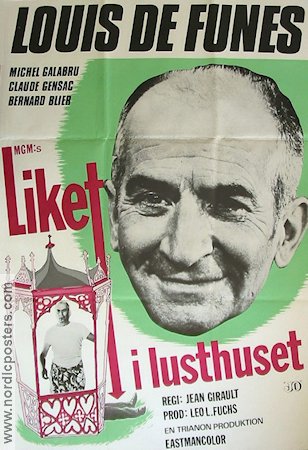 Jo 1971 movie poster Louis de Funes Claude Gensac Michel Galabru Jean Girault