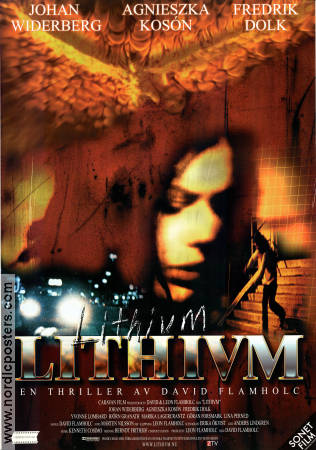 Lithium 1998 poster Johan Widerberg Agnieszka Koson Fredrik Dolk David Flamholc