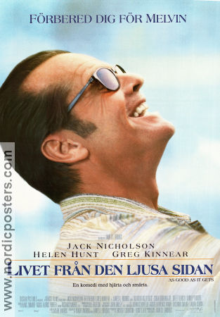 As Good as it Gets 1997 movie poster Jack Nicholson Helen Hunt Greg Kinnear James L Brooks Glasses