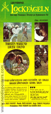 Lockfågeln 1971 movie poster Louise Edlind Torsten Wahlund Torgny Wickman Writer: Lars Widding