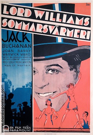 Man of Mayfair 1931 movie poster Jack Buchanan