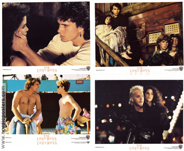 The Lost Boys 1987 lobby card set Jason Patric Corey Haim Kiefer Sutherland Dianne Wiest Joel Schumacher Gangs