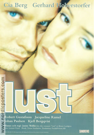 Lust 1994 movie poster Cia Berg Gerhard Hoberstorfer Janne Wallin